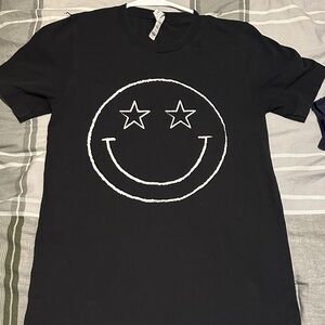 Bella Canvas Black Crew Neck Tee